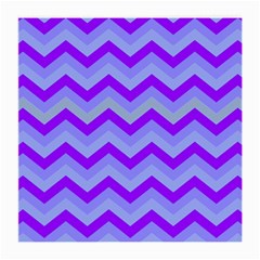 Chevron Blue Medium Glasses Cloth (2-side) by ImpressiveMoments