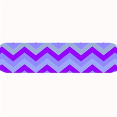 Chevron Blue Large Bar Mats by ImpressiveMoments