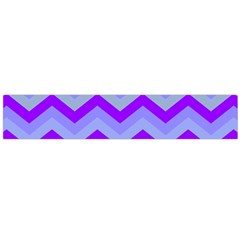 Chevron Blue Flano Scarf (large)  by ImpressiveMoments