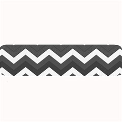 Chevron Dark Gray Large Bar Mats by ImpressiveMoments