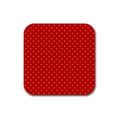 Cute Seamless Tile Pattern Gifts Rubber Square Coaster (4 Pack)  by GardenOfOphir