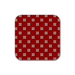 Cute Seamless Tile Pattern Gifts Rubber Square Coaster (4 Pack)  by GardenOfOphir