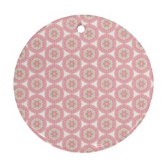 Cute Seamless Tile Pattern Gifts Ornament (round)  by GardenOfOphir