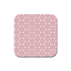 Cute Seamless Tile Pattern Gifts Rubber Square Coaster (4 Pack)  by GardenOfOphir