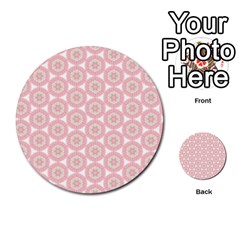 Cute Seamless Tile Pattern Gifts Multi-purpose Cards (round)  by GardenOfOphir