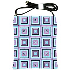 Cute Seamless Tile Pattern Gifts Shoulder Sling Bags by GardenOfOphir