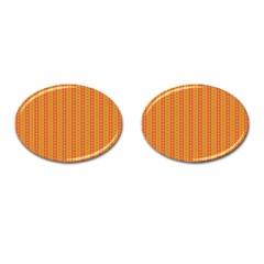 Cute Seamless Tile Pattern Gifts Cufflinks (oval) by GardenOfOphir