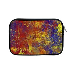 Abstract In Gold, Blue, And Red Apple Ipad Mini Zipper Cases by digitaldivadesigns