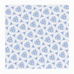 Sweet Doodle Pattern Blue Medium Glasses Cloth by ImpressiveMoments