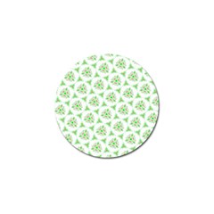 Sweet Doodle Pattern Green Golf Ball Marker by ImpressiveMoments