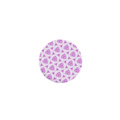 Sweet Doodle Pattern Pink 1  Mini Buttons by ImpressiveMoments