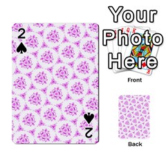 Sweet Doodle Pattern Pink Playing Cards 54 Designs  by ImpressiveMoments