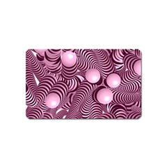 Doodle Fun Pink Magnet (name Card) by ImpressiveMoments