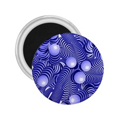 Doodle Fun Blue 2 25  Magnets by ImpressiveMoments