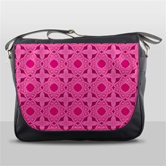 Cute Seamless Tile Pattern Gifts Messenger Bags by GardenOfOphir