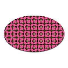 Cute Seamless Tile Pattern Gifts Oval Magnet by GardenOfOphir