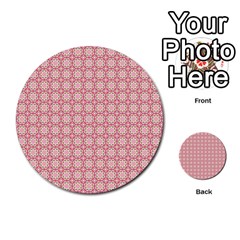 Cute Seamless Tile Pattern Gifts Multi-purpose Cards (round)  by GardenOfOphir