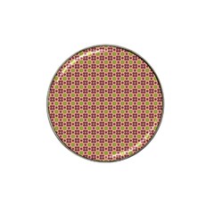 Cute Seamless Tile Pattern Gifts Hat Clip Ball Marker (4 Pack) by GardenOfOphir