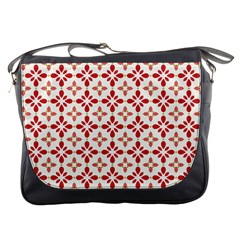 Cute Seamless Tile Pattern Gifts Messenger Bags by GardenOfOphir