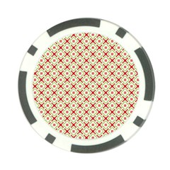 Cute Seamless Tile Pattern Gifts Poker Chip Card Guards by GardenOfOphir