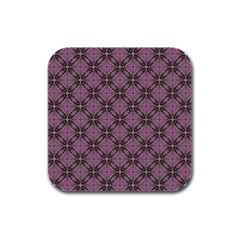 Cute Seamless Tile Pattern Gifts Rubber Square Coaster (4 Pack)  by GardenOfOphir