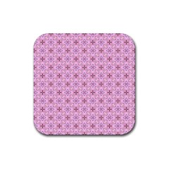 Cute Seamless Tile Pattern Gifts Rubber Coaster (square)  by GardenOfOphir