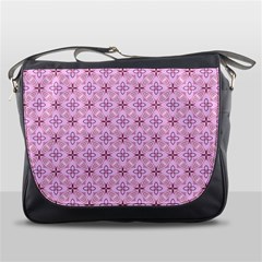 Cute Seamless Tile Pattern Gifts Messenger Bags by GardenOfOphir