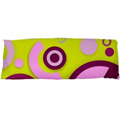 Florescent Yellow Pink Abstract  Body Pillow Cases Dakimakura (two Sides)  by OCDesignss