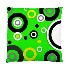 Florescent Green Yellow Abstract  Standard Cushion Case (one Side)  by OCDesignss