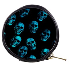 Skulls Blue Mini Makeup Bags by ImpressiveMoments