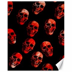 Skulls Red Canvas 16  X 20   by ImpressiveMoments