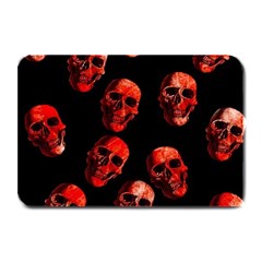 Skulls Red Plate Mats by ImpressiveMoments