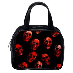 Skulls Red Classic Handbags (one Side) by ImpressiveMoments