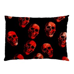 Skulls Red Pillow Cases by ImpressiveMoments