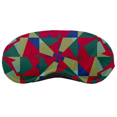 Shapes In Squares Pattern Sleeping Mask by LalyLauraFLM