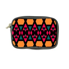 Rhombus And Other Shapes Pattern Coin Purse by LalyLauraFLM