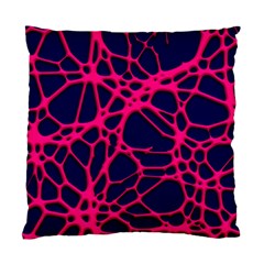 Hot Web Pink Standard Cushion Case (one Side)  by ImpressiveMoments