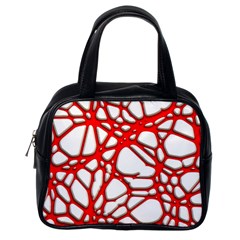 Hot Web Red Classic Handbags (one Side) by ImpressiveMoments