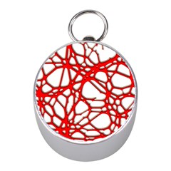 Hot Web Red Mini Silver Compasses by ImpressiveMoments