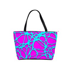 Hot Web Turqoise Pink Shoulder Handbags by ImpressiveMoments