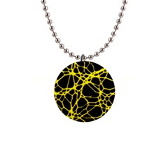 Hot Web Yellow Button Necklaces by ImpressiveMoments