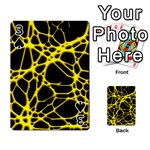 Hot Web Yellow Playing Cards 54 Designs  Front - Spade3