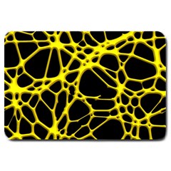 Hot Web Yellow Large Doormat  by ImpressiveMoments