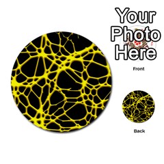 Hot Web Yellow Multi-purpose Cards (round)  by ImpressiveMoments