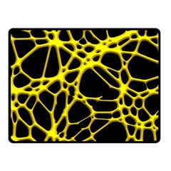 Hot Web Yellow Fleece Blanket (small) by ImpressiveMoments