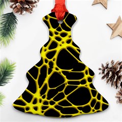 Hot Web Yellow Ornament (christmas Tree) by ImpressiveMoments