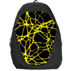 Hot Web Yellow Backpack Bag by ImpressiveMoments