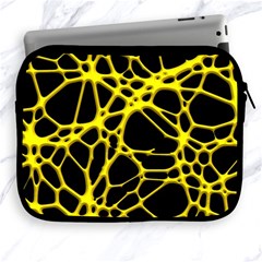 Hot Web Yellow Apple Ipad 2/3/4 Zipper Cases by ImpressiveMoments