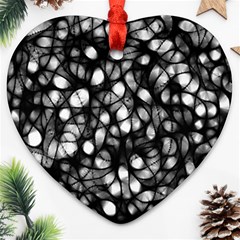 Chaos Decay Heart Ornament (2 Sides) by KirstenStar