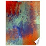 Abstract in Green, Orange, and Blue Canvas 18  x 24   17.8 x23.08  Canvas - 1